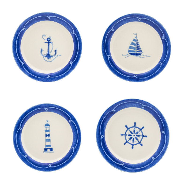 Nautical dish outlet sets